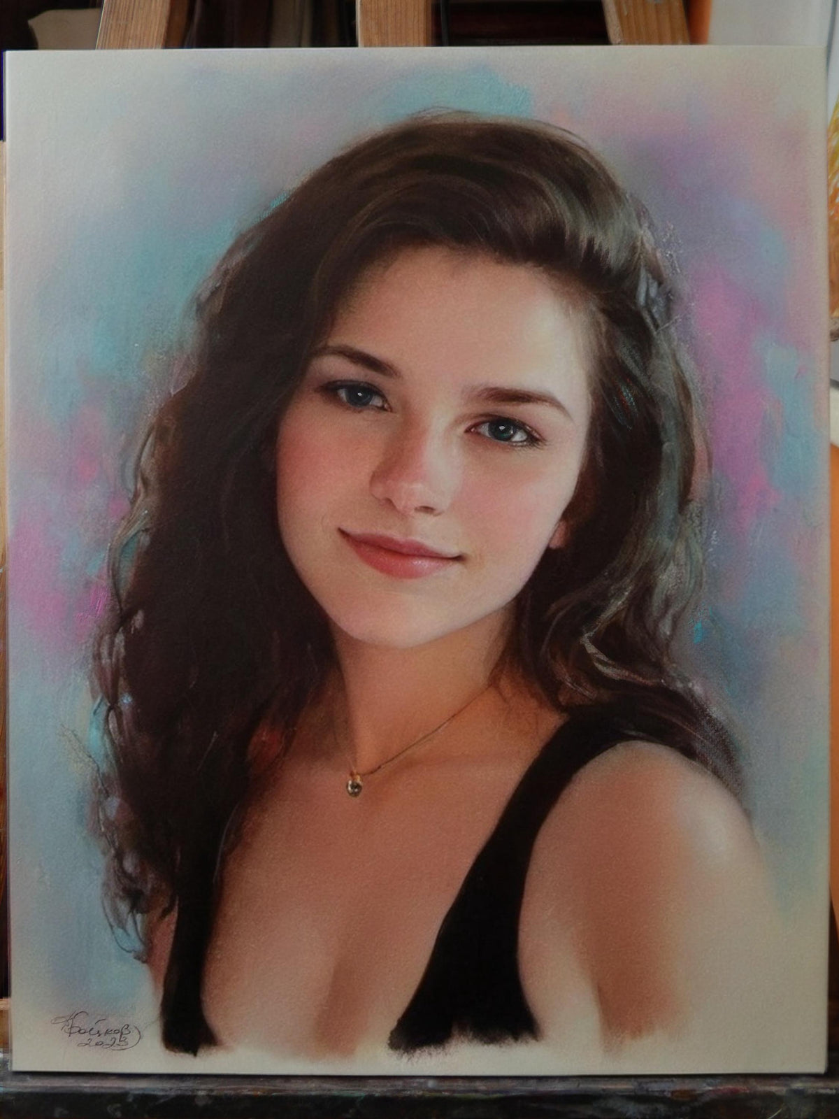 Custom Oil Painting From Photo: Handmade Portrait Art