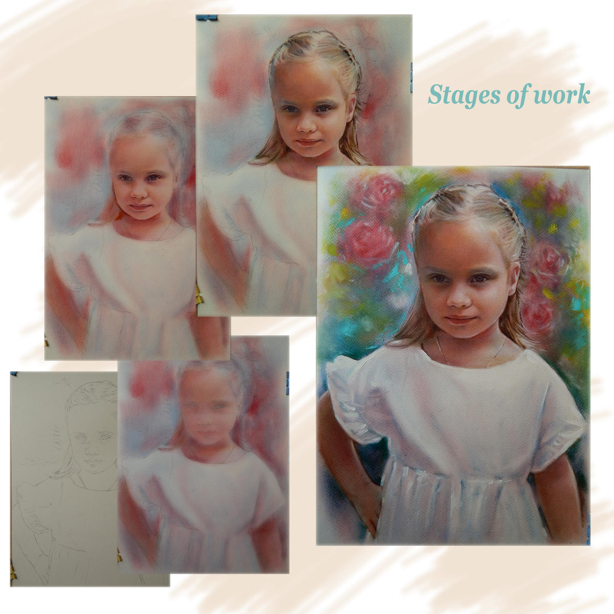 Custom Oil Painting From Photo: Handmade Portrait Art