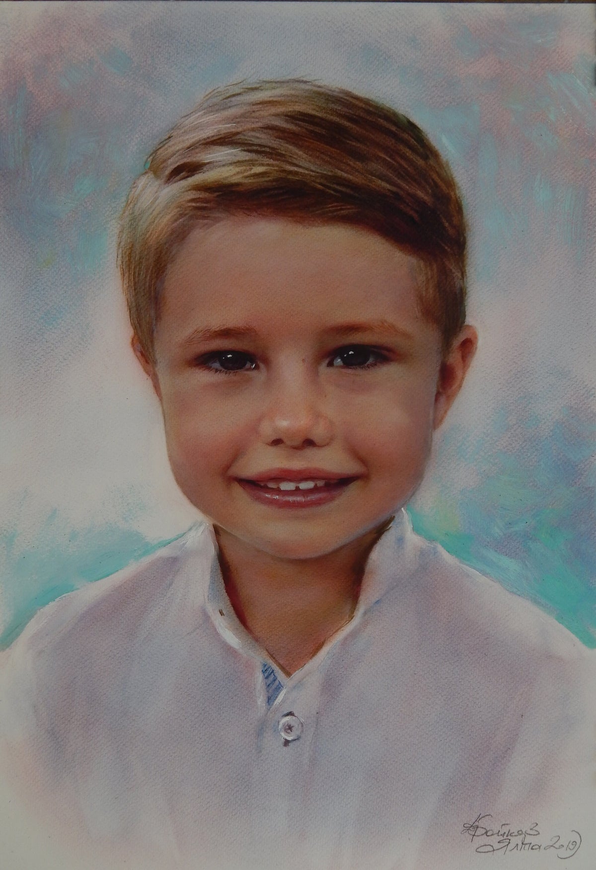 Custom Oil Painting From Photo: Handmade Portrait Art